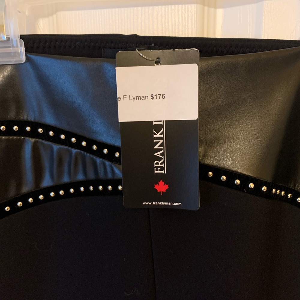 Frank Lyman NWT black pants. Size large